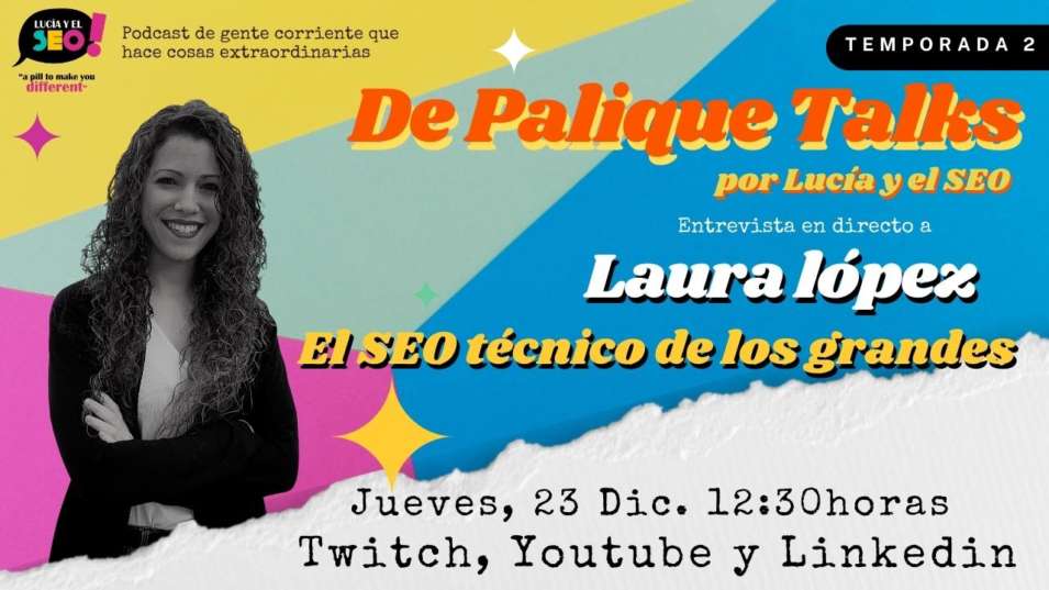 Lucía y el SEO - LUCÍA Y EL SEO TALKS EP.17 TEMP.2- Laura López, SEO manager en Internet República