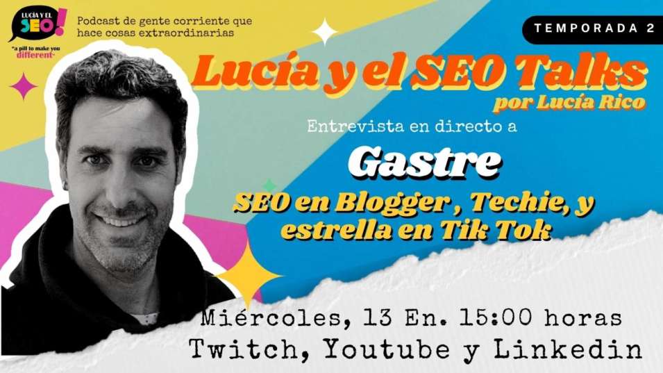 Lucía y el SEO - LUCÍA Y EL SEO TALKS EP.18 TEMP.2- Gastre, telegram, bots y automatizaciones Growth marketing