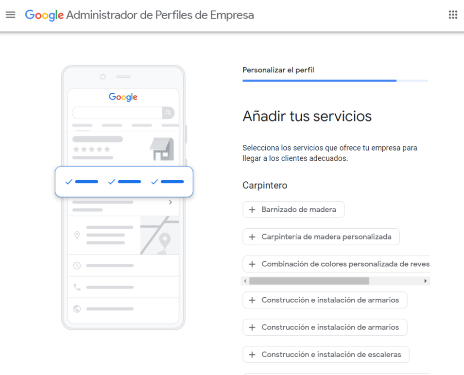 anadir servicios business profile Google my business: el Tutorial imprescindible de Google Business Profile