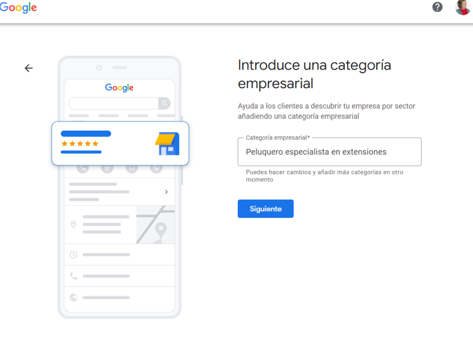 categoria ejemplo google business profile Google my business: el Tutorial imprescindible de Google Business Profile