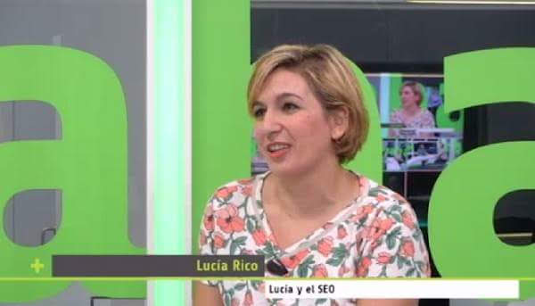 Colaboración de Lucía Rico o Lucía y el SEO en el programa Más trabajo en Canal Extremadura