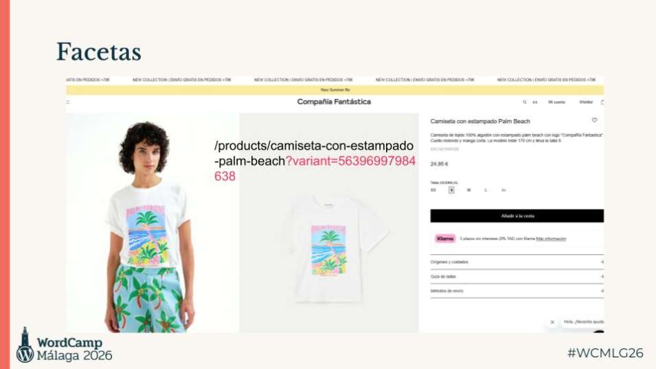 El SEO de tu eCommerce no funciona (y no es por lo que piensas) 10 Facetas en eCommerce generando variantes de producto con URLs dinámicas y parámetros